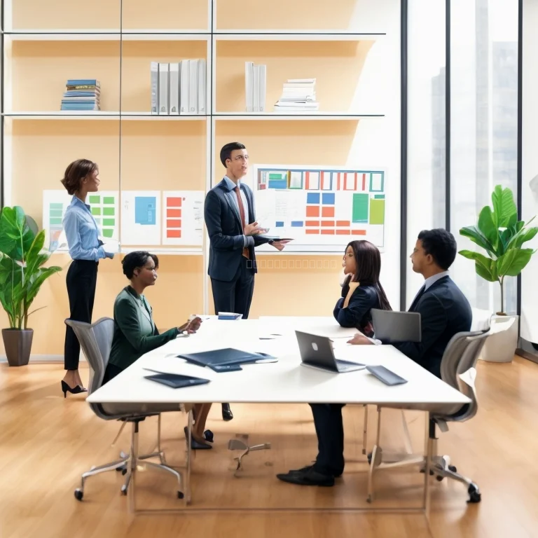 One-on-one leadership coaching session